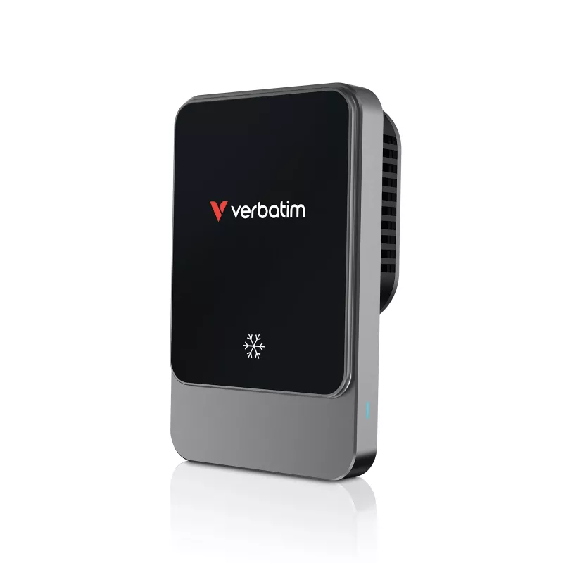 Carregador de automóvel sem fios magnético Verbatim Charge 'n' Drive, automóvel, USB, carregamento sem fios, 1 m, preto