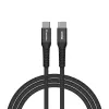 Cabo magnético Verbatim Sync & Charge – 100 W USB-C para USB-C 120 cm preto