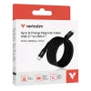 Cabo magnético Verbatim Sync & Charge – 100 W USB-C para USB-C 120 cm preto