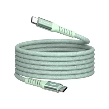Cabo magnético Verbatim Sync & Charge - 60W USB-C para USB-C 120 cm verde
