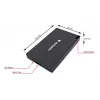SSD Verbatim Metal Mini USB-C 3.Gen 2 512 GB, 512 GB, USB Type-C, USB 3.2 Gen 2x2, 2000 MB/s, 10 Gbit/s, cinzento