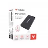 SSD Verbatim Metal Mini USB-C 3.2 Gen 2 1 TB, 1 TB, USB Type-C, USB 3.2 Gen 2x2, 2000 MB/s, 10 Gbit/s, cinzento