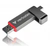 Pen USB Verbatim Dual QuickStick 512 GB USB Type-A / USB Type-C 3.2 Gen 1 (3.1 Gen 1) cinzento