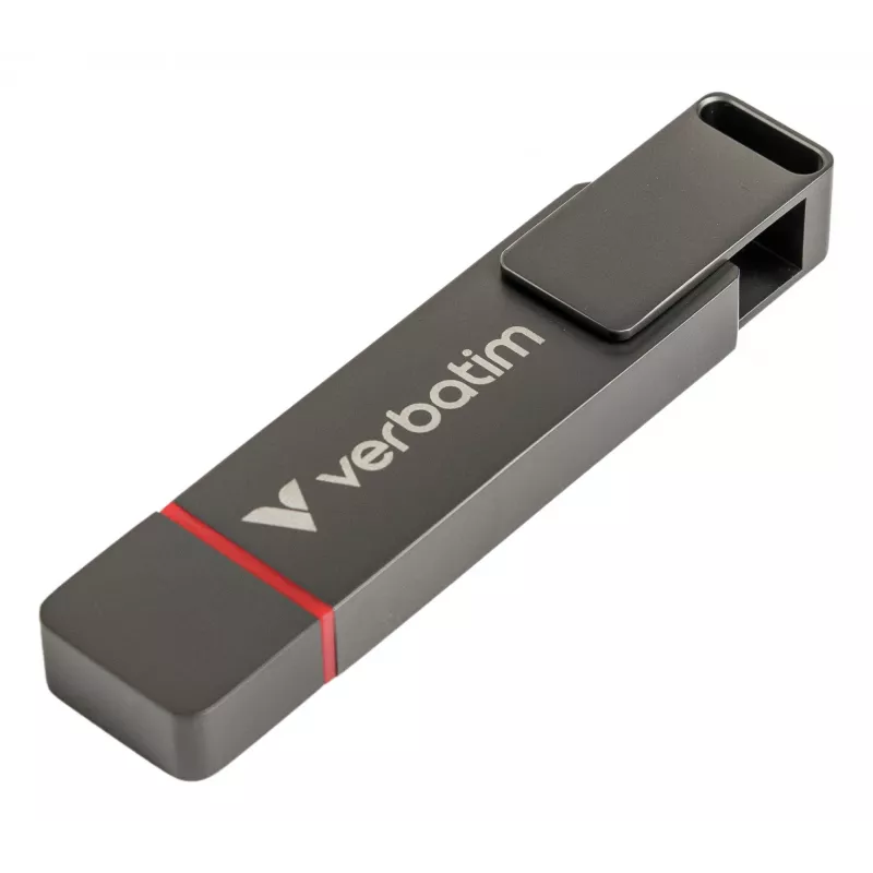 Pen USB Verbatim Dual QuickStick 1 TB USB Type-A / USB Type-C 3.2 Gen 1 (3.1 Gen 1) cinzento