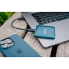 SSD Verbatim SnapBack 2 TB azul Metallic, 2 TB, USB Type-C, USB 3.2 Gen 2x2, 2000 MB/s, 20 Gbit/s, azul