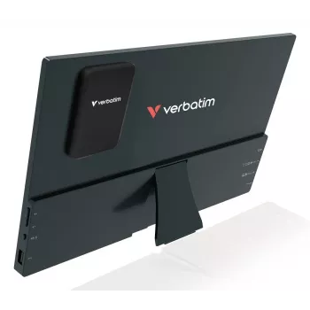 Monitor tátil portátil Verbatim Light 14 polegadas Full HD 1080p e alimentação sem fios