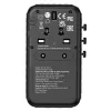 Adaptador de viagem universal Verbatim UTA-06 100W GaN III com 2 x USB-C PD e QC 4+ e 2 x portas USB-A QC 3.0