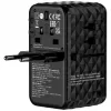 Adaptador de viagem universal Verbatim UTA-10 140W GaN III com 2 x USB-C PD 3.1 e QC 4+, 1 x USB-C PD 3.0 e 1 x porta USB-A QC 3.0