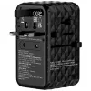 Adaptador de viagem universal Verbatim UTA-10 140W GaN III com 2 x USB-C PD 3.1 e QC 4+, 1 x USB-C PD 3.0 e 1 x porta USB-A QC 3.0