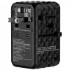 Adaptador de viagem universal Verbatim UTA-10 140W GaN III com 2 x USB-C PD 3.1 e QC 4+, 1 x USB-C PD 3.0 e 1 x porta USB-A QC 3.0