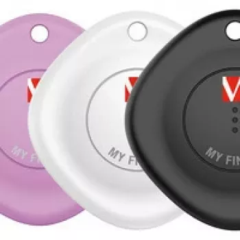 Rastreador/localizador GPS Verbatim 32132 universal preto, lilás, branco
