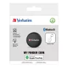 Verbatim My Finder Coin, pessoal, localizador, preto, resistente ao pó, à prova de água, IP66, CR2032
