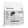 Rastreador/localizador GPS Verbatim 32135 pessoal preto, rosa, branco