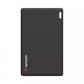 Localizador de objetos Bluetooth Verbatim My Finder Card 1 unid. preto, pessoal, localizador, preto, resistente ao pó, à prova de água, IP66, 1440 h