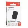 Localizador de objetos Bluetooth Verbatim My Finder Card 1 unid. preto, pessoal, localizador, preto, resistente ao pó, à prova de água, IP66, 1440 h