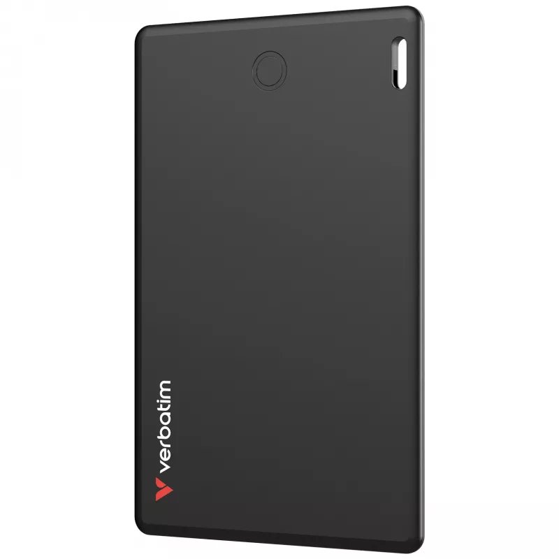Localizador de objetos Bluetooth Verbatim My Finder Card pack de 2 preto / prateado