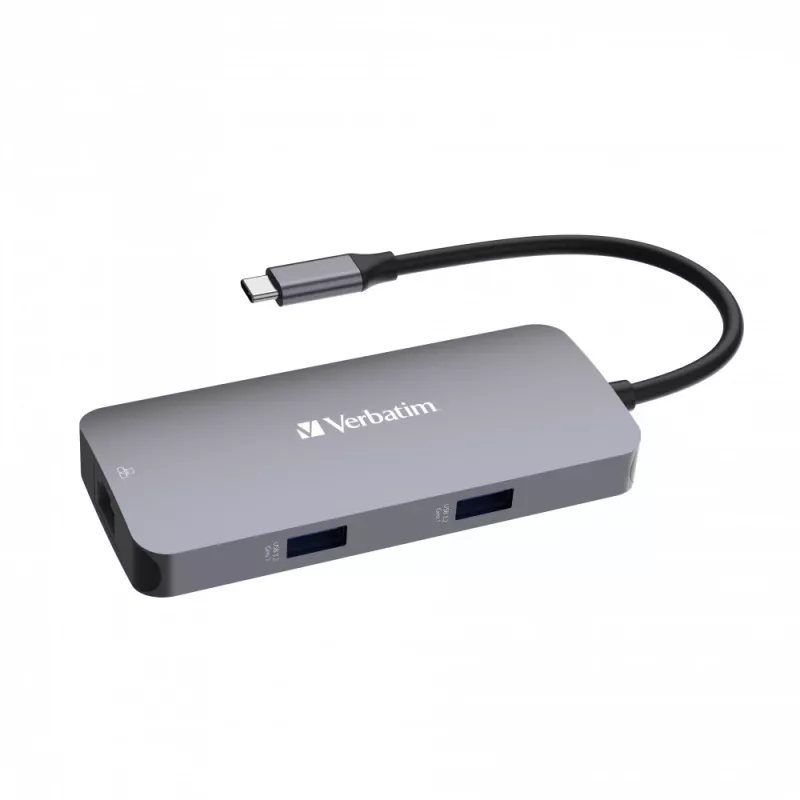 Verbatim CMH-05 USB Type-C 5000 Mbit/s prateado