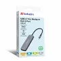 Verbatim CMH-08 USB Type-C 5000 Mbit/s prateado