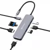 Verbatim CMH-08 USB Type-C 5000 Mbit/s prateado