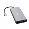Hub Verbatim CMH-13 USB Type-C 10000 Mbit/s prateado