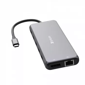 Hub Verbatim CMH-13 USB Type-C 10000 Mbit/s prateado