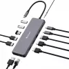 Hub Verbatim CMH-13 USB Type-C 10000 Mbit/s prateado