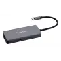 Hub multiportas Verbatim USB-C Essentials 6 portas: RJ45, HDMI, USB-C PD, 3 x USB-A 3.2 Gen 1