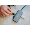 Hub multiportas Verbatim USB-C Essentials 6 portas: RJ45, HDMI, USB-C PD, 3 x USB-A 3.2 Gen 1