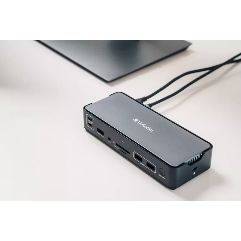 Verbatim CDS-15 Cabo USB 3.2 Gen 1 (3.1 Gen 1) Type-C Preto, Cinzento