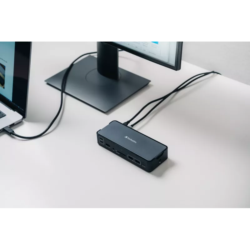 Verbatim CDS-15 Cabo USB 3.2 Gen 1 (3.1 Gen 1) Type-C Preto, Cinzento