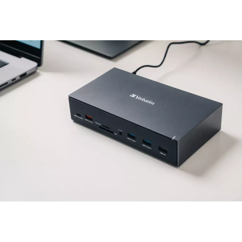 Verbatim CDS-17 Cabo USB 3.2 Gen 1 (3.1 Gen 1) Type-C Preto, Cinzento