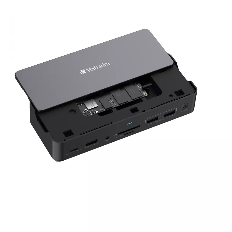 Verbatim CDS-15S Cabo USB 3.2 Gen 1 (3.1 Gen 1) Type-C Preto, Cinzento
