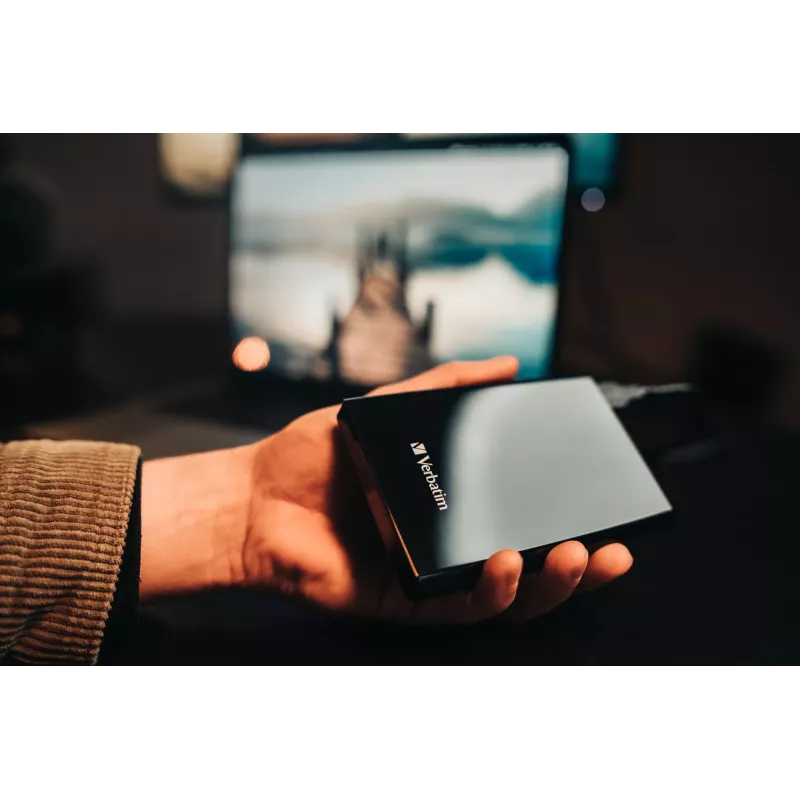 Verbatim Store 'n' Go SSD Portátil Fina USB 3.2 Gen 1 / USB-C 2TB Preto