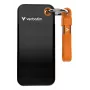Verbatim Pocket SSD USB 3.2 Gen 2 1TB Preto/Laranja, 1 TB, USB Type-C, 3.2 Gen 2 (3.1 Gen 2), 1000 MB/s, 10 Gbit/s, Preto, Laranja