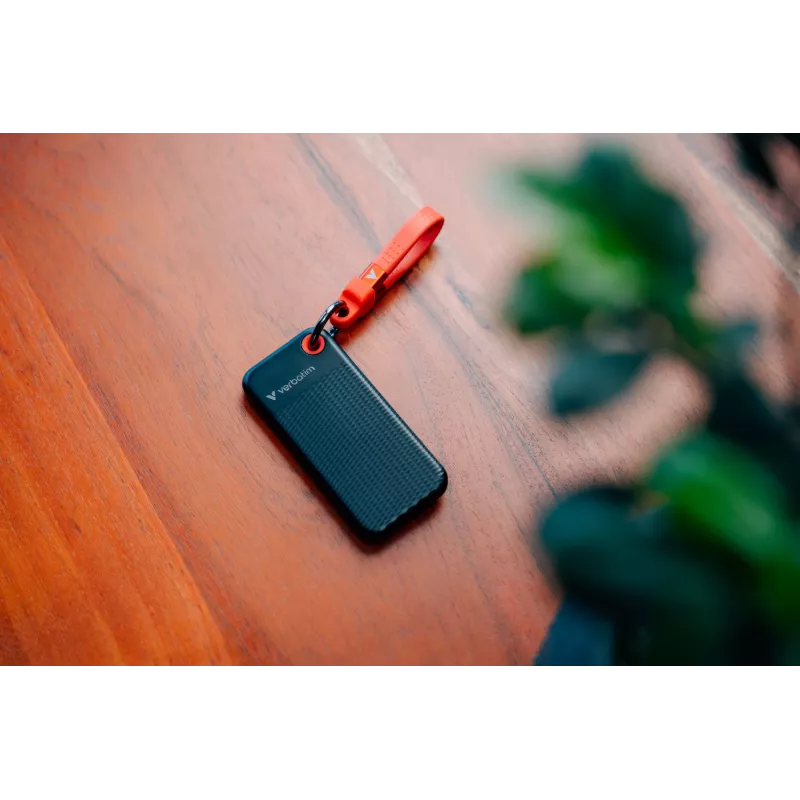 Verbatim Pocket SSD USB 3.2 Gen 2 2 TB Preto/Vermelho