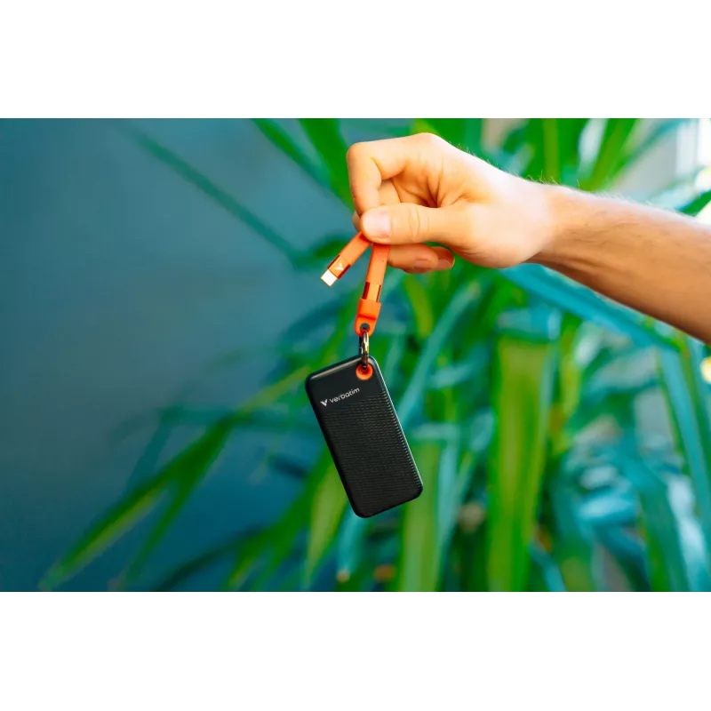 Verbatim Pocket SSD USB 3.2 Gen 2 2TB Preto/Laranja, 2 TB, USB Type-C, 3.2 Gen 2 (3.1 Gen 2), 1000 MB/s, 10 Gbit/s, Preto, Laranja