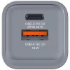 Verbatim GNC-35 Carregador GaN 35W com 1 x USB-C PD 35W / 1 x USB-A QC 3.0 (EU/UK/US)