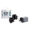 Verbatim GNC-35 Carregador GaN 35W com 1 x USB-C PD 35W / 1 x USB-A QC 3.0 (EU/UK/US)
