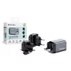 Verbatim GNC-35 Carregador GaN 35W com 1 x USB-C PD 35W / 1 x USB-A QC 3.0 (EU/UK/US)