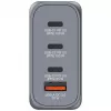 Verbatim GNC-100 Carregador GaN 100W com 2 x USB-C PD 100W / 1 x USB-C PD 65W / 1 x USB-A QC 3.0 (EU/UK/US)