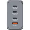 Verbatim GNC-200 Carregador GaN 200W com 2 x USB-C PD 100W / 1 x USB-C PD 65W / 1 x USB QC 3.0 (EU/UK/US)