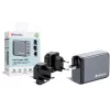 Verbatim GNC-240 Carregador GaN 240 W com 1 x USB-C 140 W / 1 x USB-C 100 W / 1 x USB-C 65 W / 1 x USB-A QC 3.0 (EU/UK/US)
