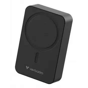 Verbatim Charge 'n' Go Essentials Powerbank Magnética Sem Fios 20000 mAh Preto