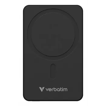 Verbatim Charge 'n' Go Essentials Powerbank Magnética Sem Fios 5000 mAh Preto