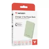 Verbatim Charge 'n' Go Essentials Powerbank Magnética Sem Fios 5000 mAh Verde