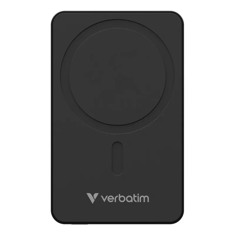 Verbatim Charge 'n' Go Essentials Powerbank Magnética Sem Fios 10000 mAh Preto