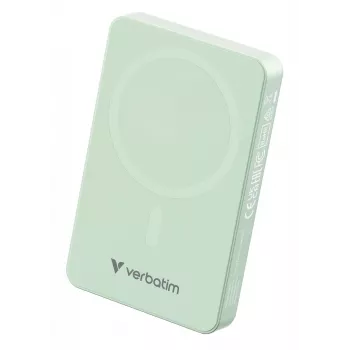 Verbatim Charge 'n' Go Essentials Powerbank Magnética Sem Fios 10000 mAh Verde