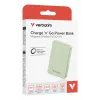 Verbatim Charge 'n' Go Essentials Powerbank Magnética Sem Fios 10000 mAh Verde