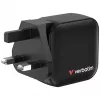 Verbatim Mini Carregador GaN 70W 3 Portas Ficha US com Adaptadores EU e UK
