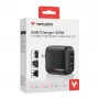 Verbatim Carregador GaN 100W Universal Preto Carregamento Rápido AC Interior